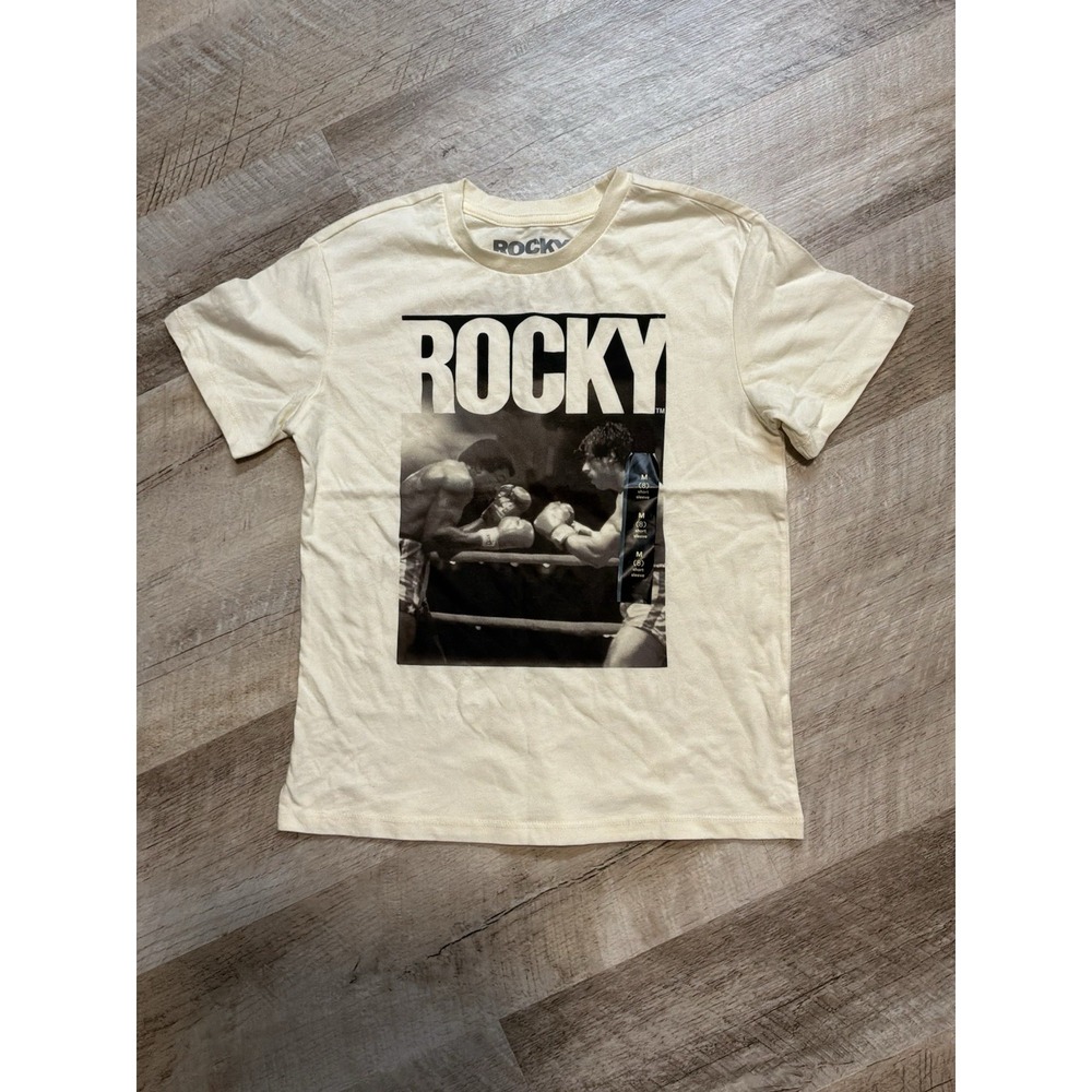 NEW Rocky Graphic Print T Shirt Boys Size 8 Medium